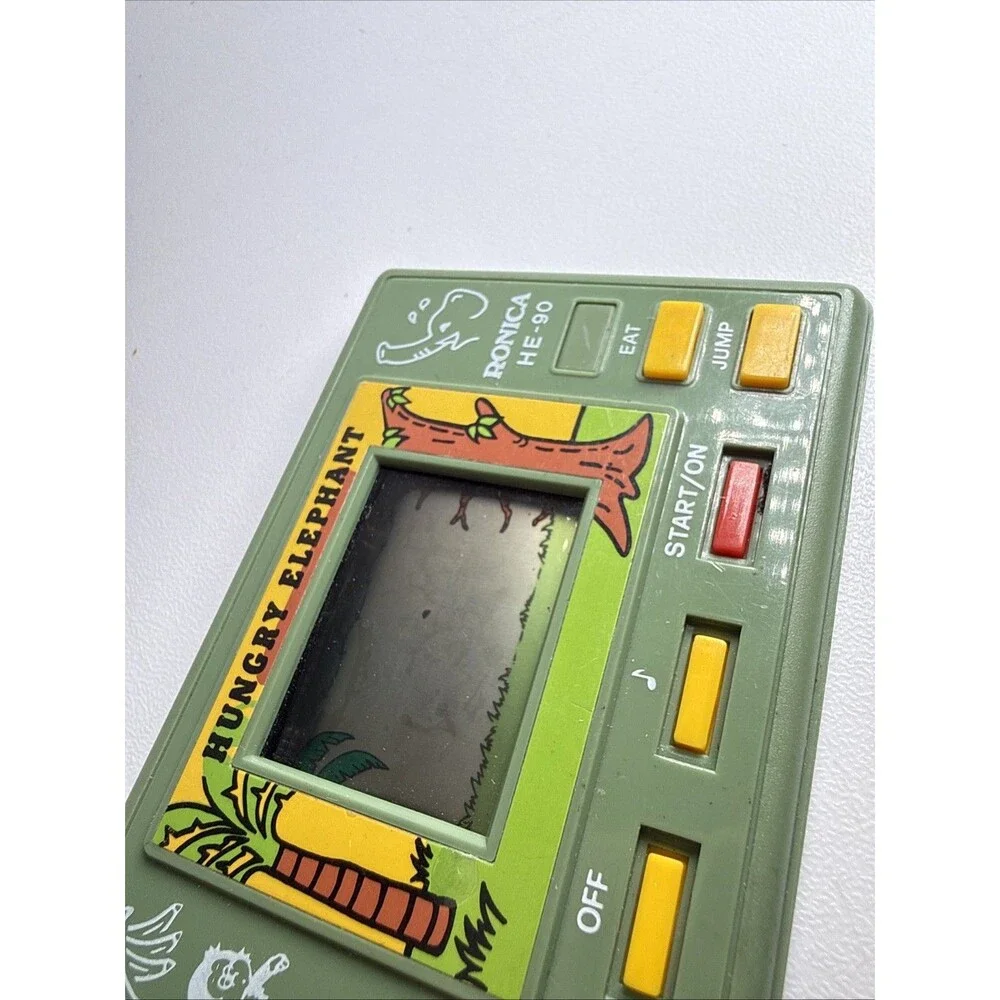 Hungry Elephant Ronica HE-90 Electronic Handheld Game WORKS!